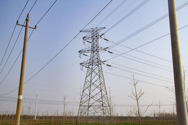 AWS D 1.1 Electrical Transmission Tower For High Voltage AC / DC Systems