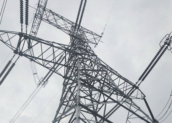 Grade 50 Double Circuit ASTM Transmission Line Tower
