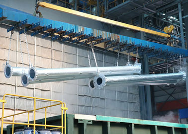 132KV S235JR Transmission Steel Tower Flange / Overlapping Connection