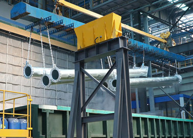 Self Supporting Monopole Transmission Steel Tower Conical / Round / Polygonal Shape
