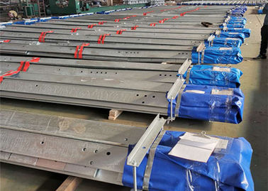220KV High Voltage Pylons , Lattice Steel Towers With Auto Production Line
