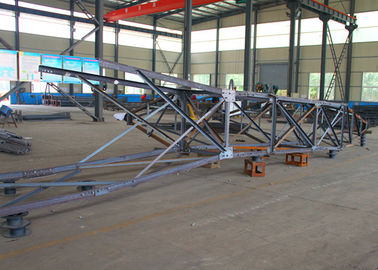 S355JR / S235JR Electric Power Tower Hot Dip Galvanization Surface Treatment