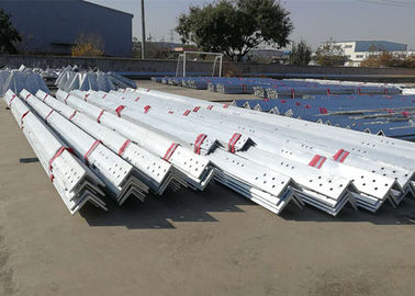 90M 4 Legged Angle Stee Mobile Telecom Tower , HDG Self Supporting Lattice Tower
