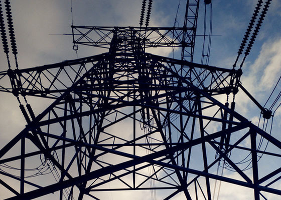ISO Power Transmission 100m Fe510D Angle Steel Tower